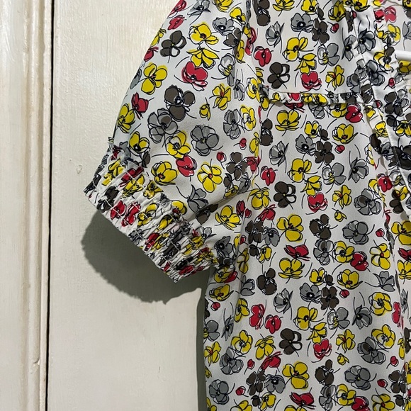 Gap Floral Print Short Sleeve Dress - Picture 5 of 7